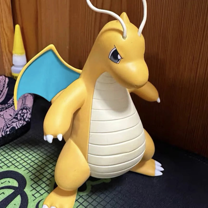 Pokeman Anime Figure Dragonite Figures 12Cm PVC Statue Figurine Model Collection Desktop Decoration Children Birthday Toy Gifts